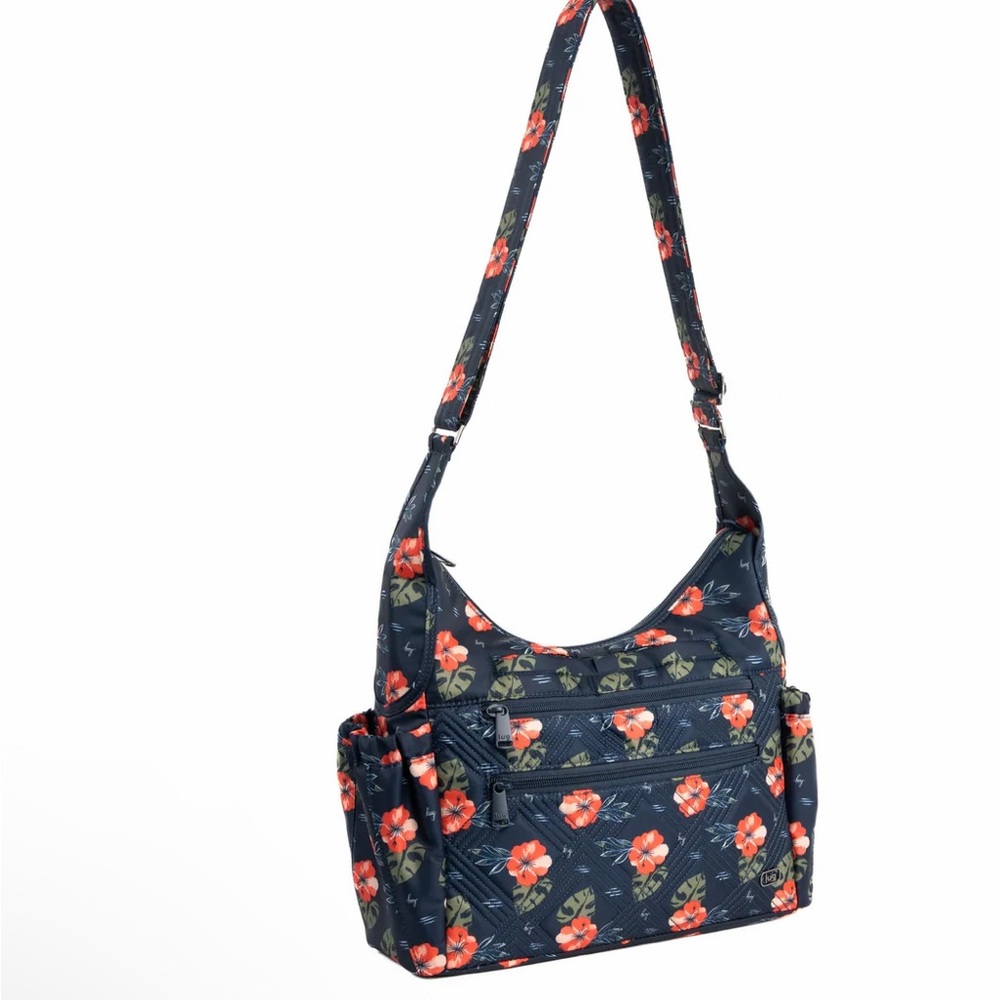 Lug Legacy collection Camper Crossbody, NWT, Aloha Navy,
